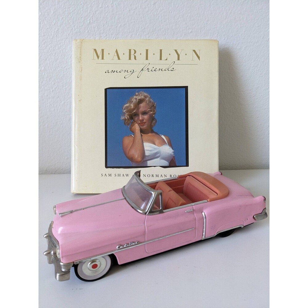 Fifties 1953 Pink Cadillac Convert Diecast Car JAPAN 1:18 Marilyn Among Friends